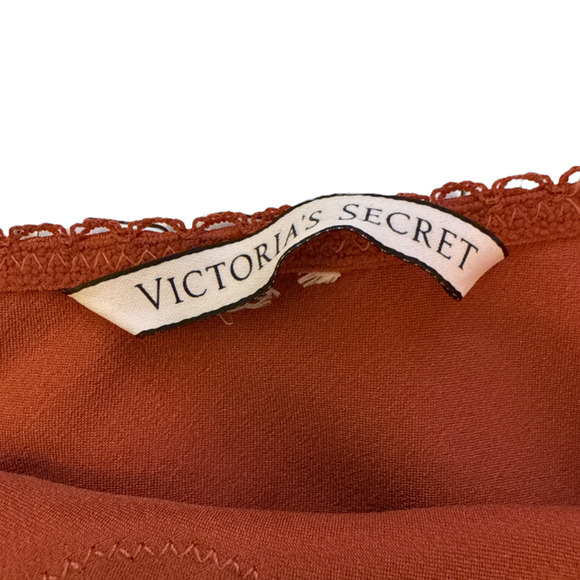 Victoria's Secret Vintage Satin Lace Nighty Slip Dress Large SEE MEASUREMENTS - Picture 3 of 6